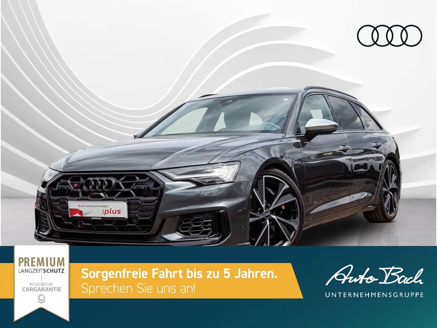 Audi S6 3.0TDI qu Navi LED virtual Panorama B&O Gris - 2