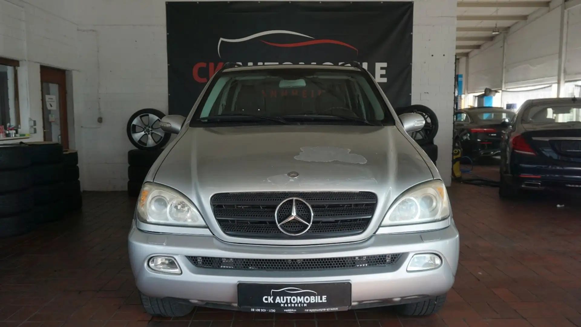 Mercedes-Benz ML 270 CDI 1-HD*GSD*SHZ*AUTOMATIK*NAVI*146TKM!!! Silver - 1