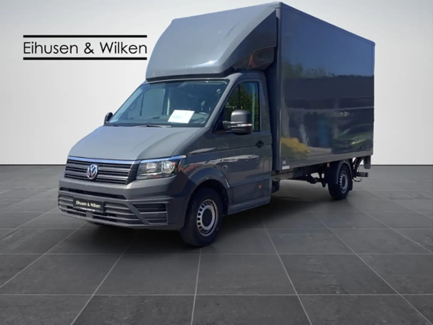 Volkswagen Crafter 35+KOFFER+LADEBORDWAND+SCHIEBEPLANE+ Šedá - 1