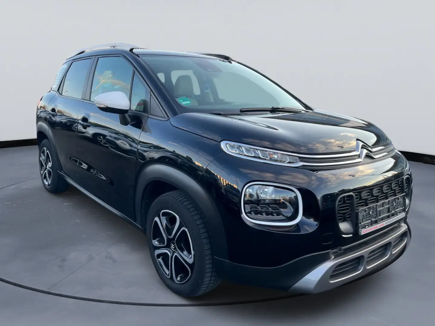 Citroen C3 Aircross Keyless+Spurhalteass.+SOS+Carplay+HeadUP Schwarz - 1