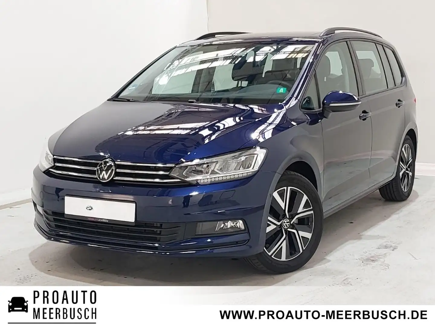 Volkswagen Touran Comfortline AHK/DYNAUDIO/PANO/STNDHZNG/RFK Blau - 1