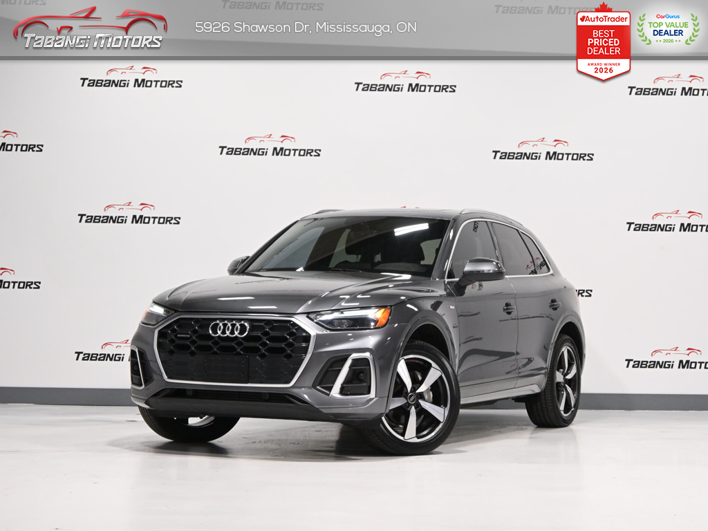 2023 Audi Q5 Progressiv S-Line Panoramic Roof Heated Seats Amb