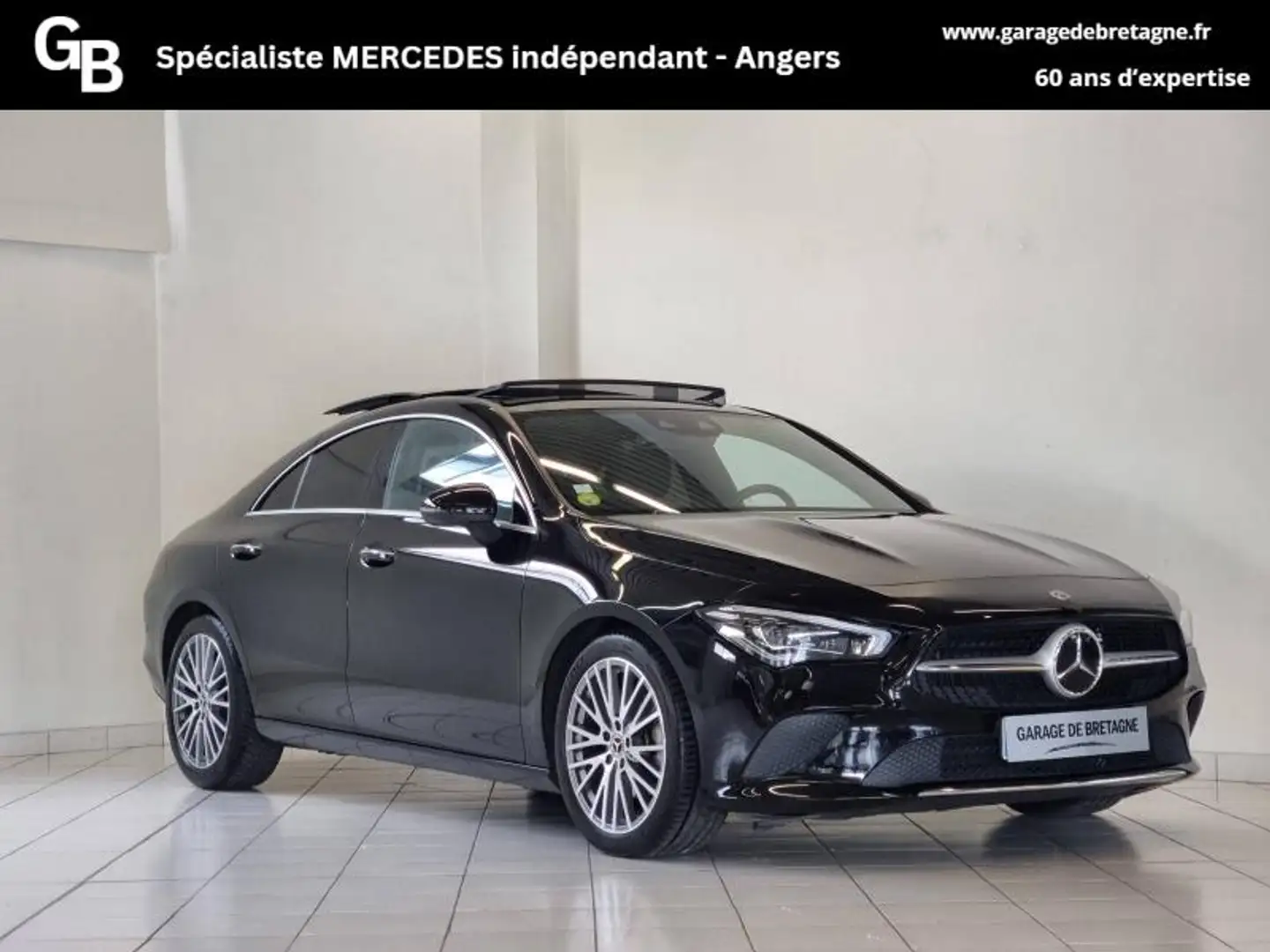 Mercedes-Benz CLA 200 200 d 150ch Progressive Line 8G-DCT Noir - 1