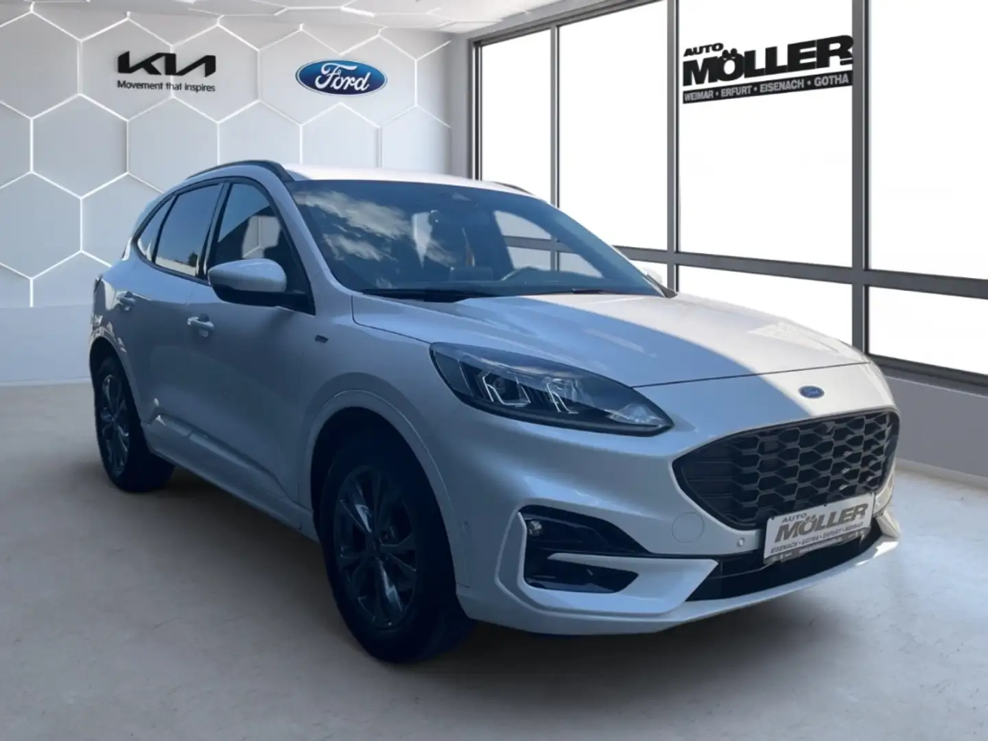 Ford Kuga 1.5 ST-Line Klimaautom SHZ Navi Rückfahrkam. ACC Wit - 2