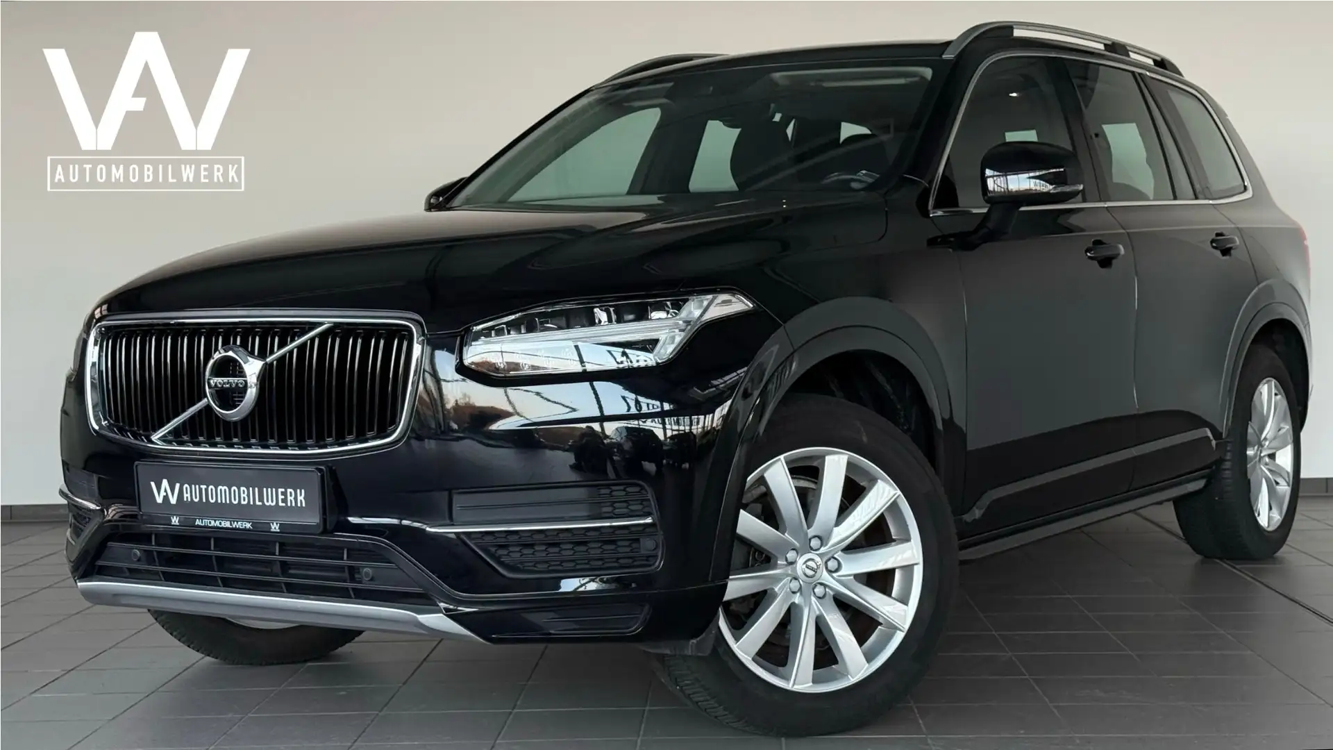 Volvo XC90 Momentum AWD |AHK |KAM |LED |ACC |7 SITZER Noir - 1