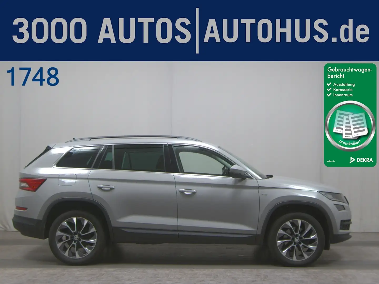 Skoda Kodiaq 2.0 TDI Drive 125 Navi ACC Pano LED vc Grau - 1