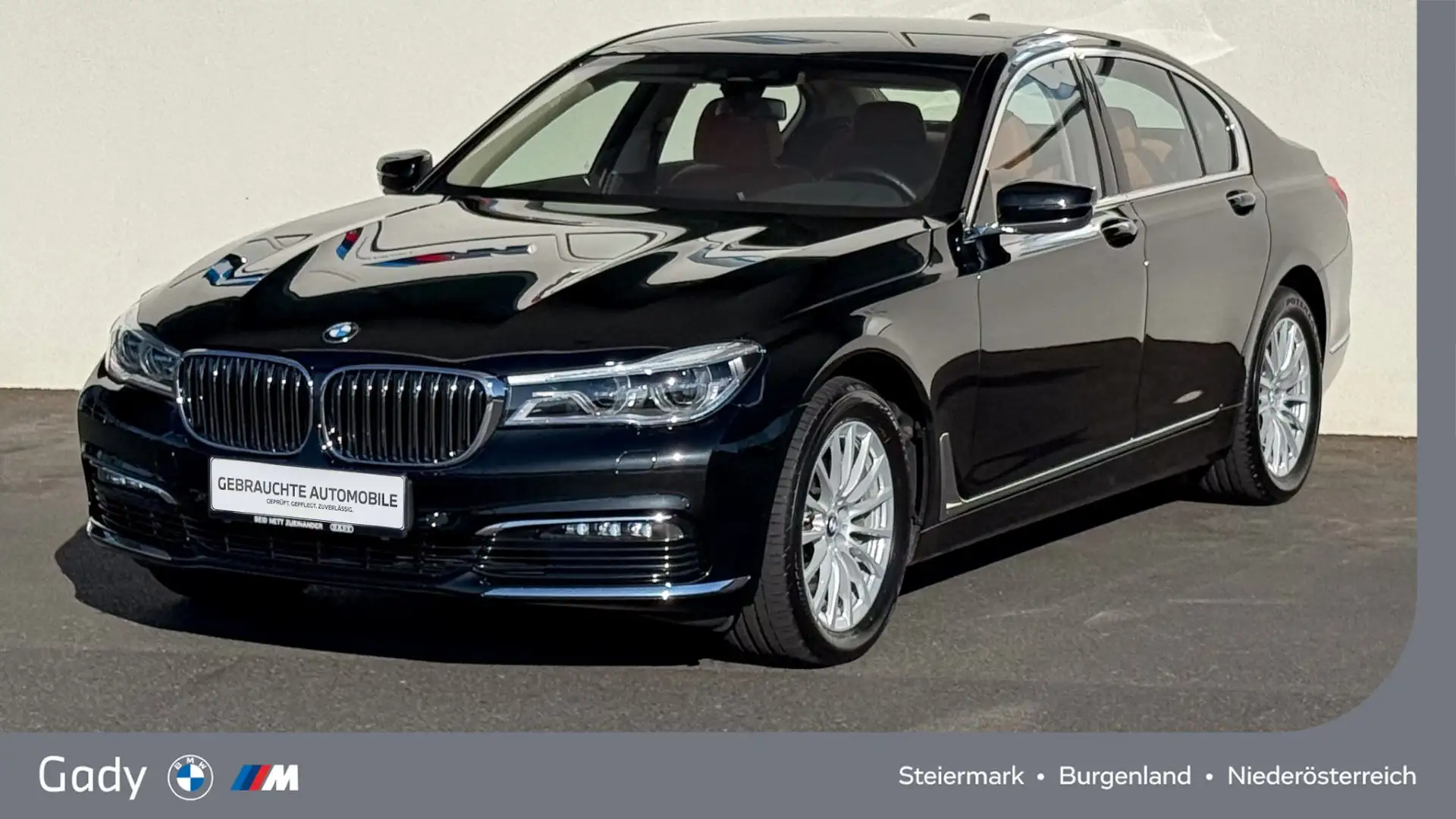 BMW 750 i xDrive Schwarz - 1
