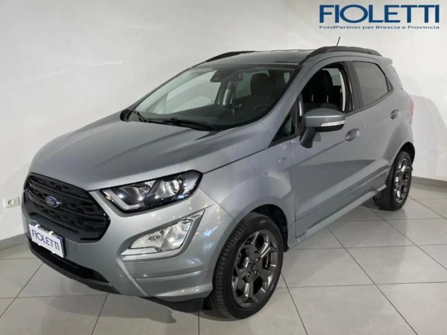 Ford EcoSport 1.0 ECOBOOST 125 CV START&STOP ST-LINE Argento - 1