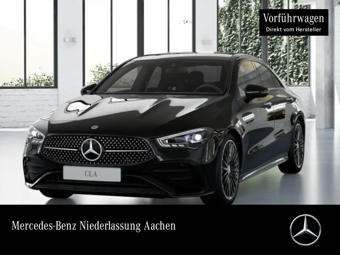 Mercedes-Benz CLA 200 AMG+NIGHT+PANO+MULTIBEAM+KAMERA+TOTW+7G Schwarz - 1