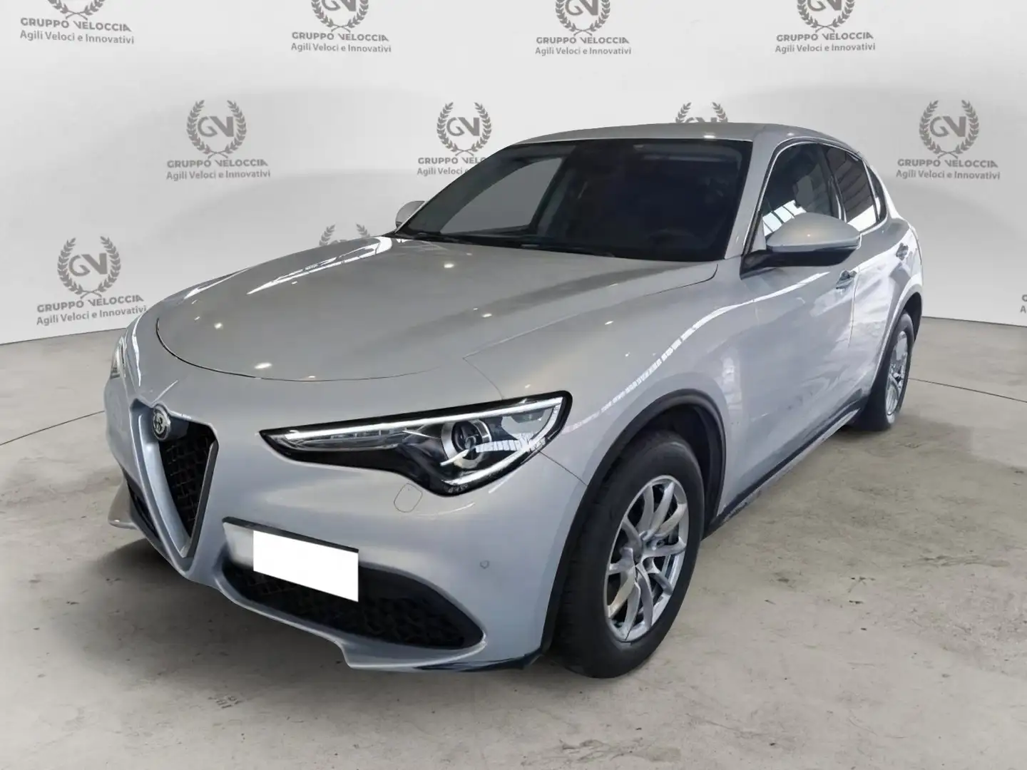Alfa Romeo Stelvio Stelvio 2.2 Turbodiesel 190 CV AT8 Q4 Business Argent - 1