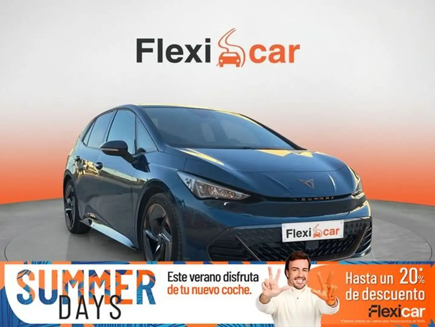 CUPRA Born 150kW+%28204+CV%29+62kWh Bleu - 1