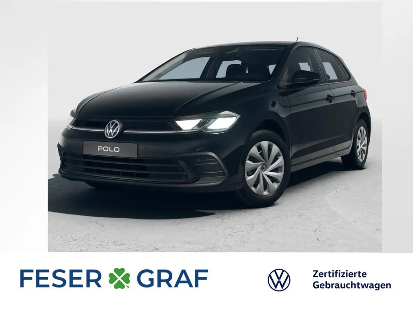 Volkswagen Polo MOVE 1.o TSI 95 PS 5-Gang Allwetter Schwarz - 1