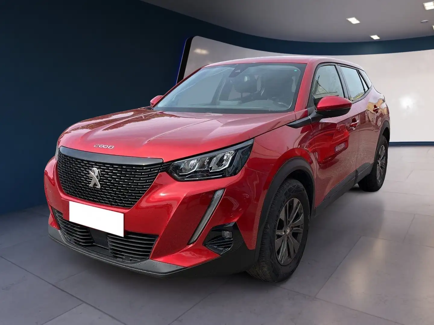 Peugeot 2008 II 2020 1.2 puretech Active s&s 100cv Rosso - 2