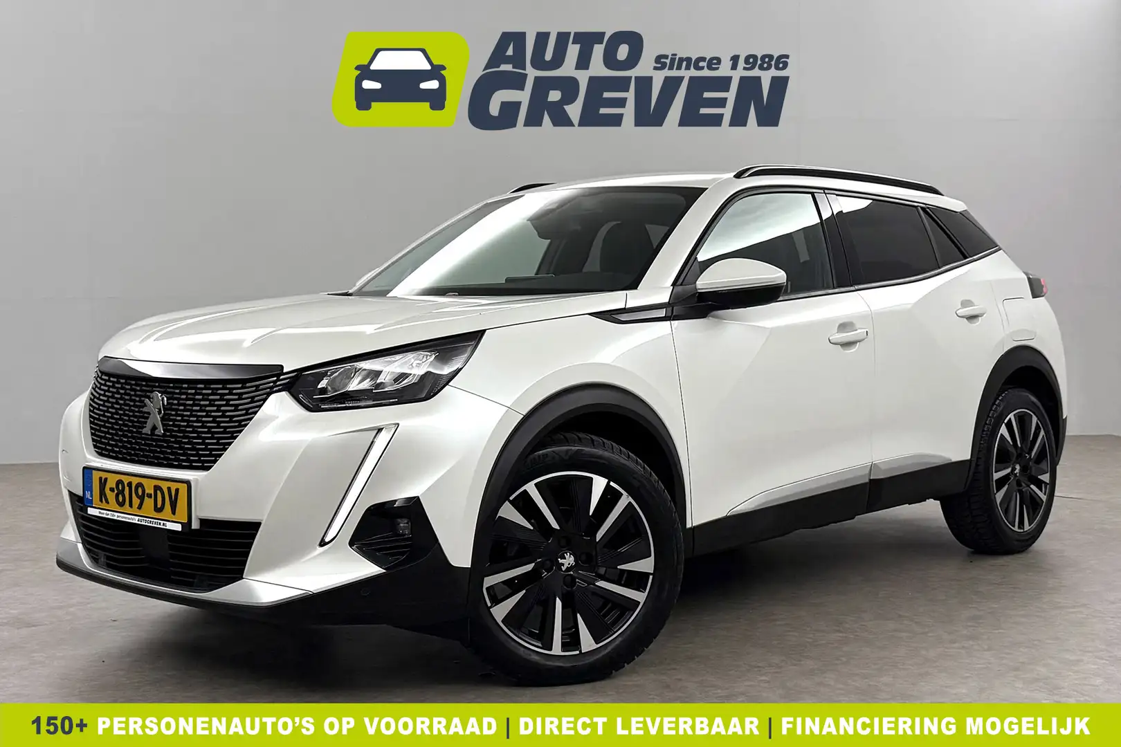 Peugeot 2008 1.2 PureTech 360 Camera LED Virtual Trekhaak Parel Wit - 1