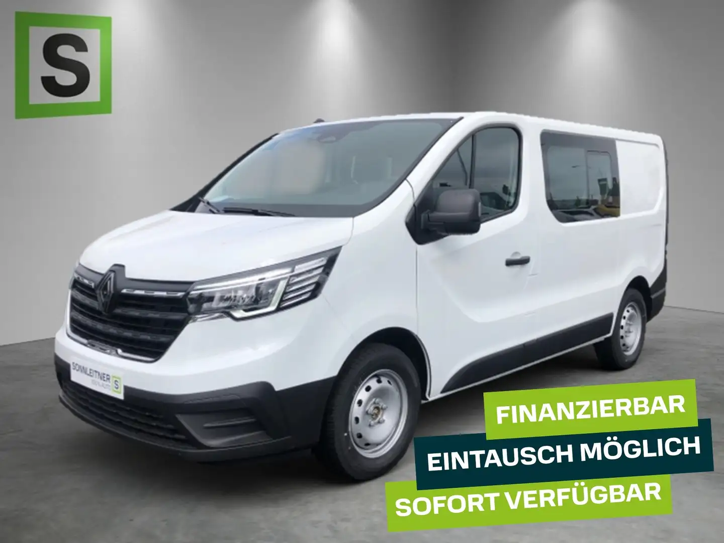 Renault Trafic TRAFIC Doppelkabine L1H1 2,8t Blue dCi 110 6ebis Weiß - 1