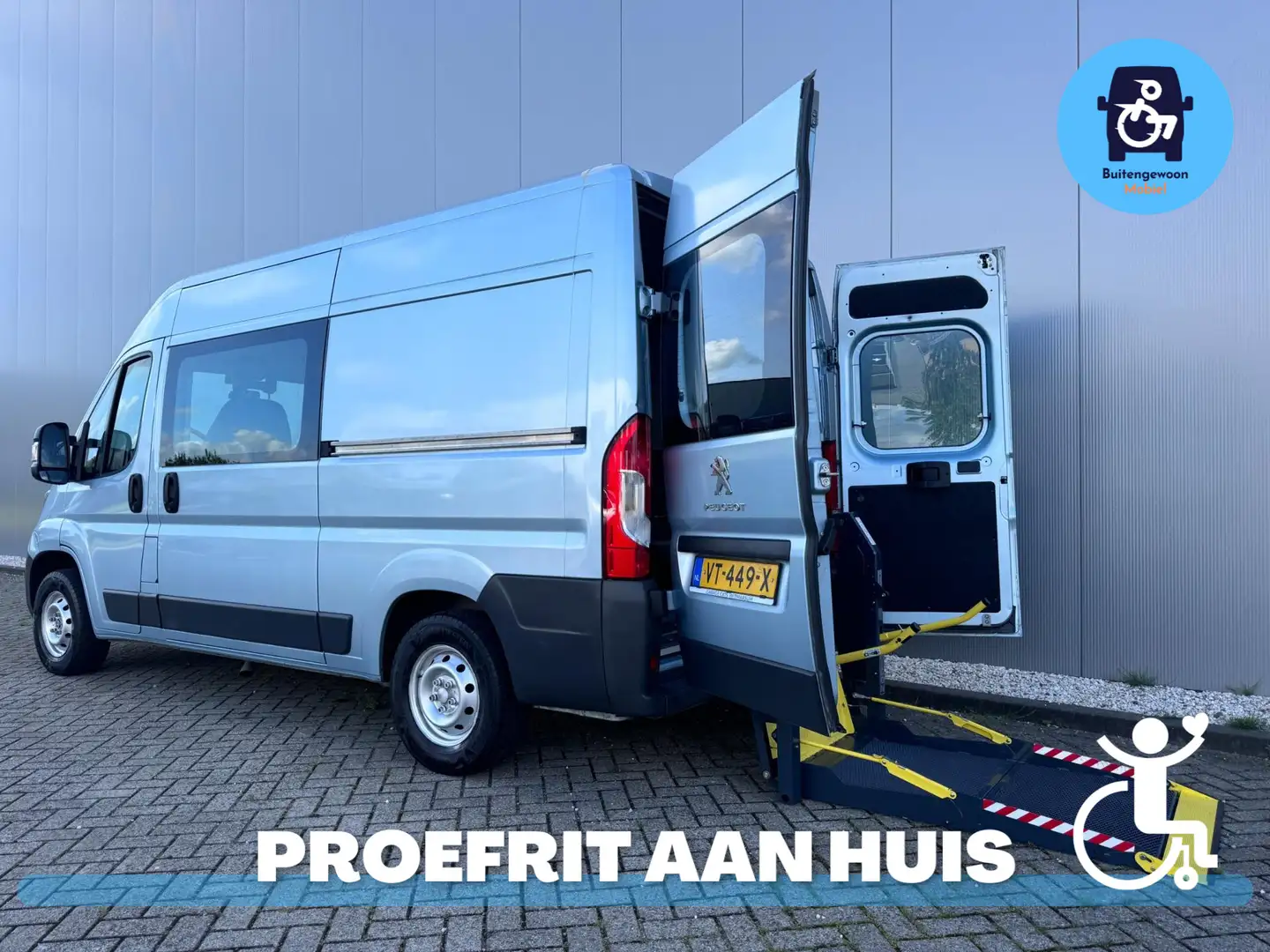 Peugeot Boxer L2H2 1e Eigenaar Rolstoelbus (Airco) Bed Fiat duca - 2