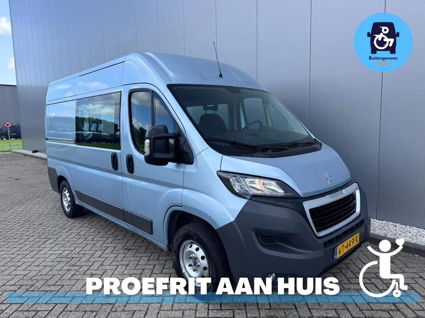 Peugeot Boxer L2H2 1e Eigenaar Rolstoelbus (Airco) Bed Fiat duca - 1