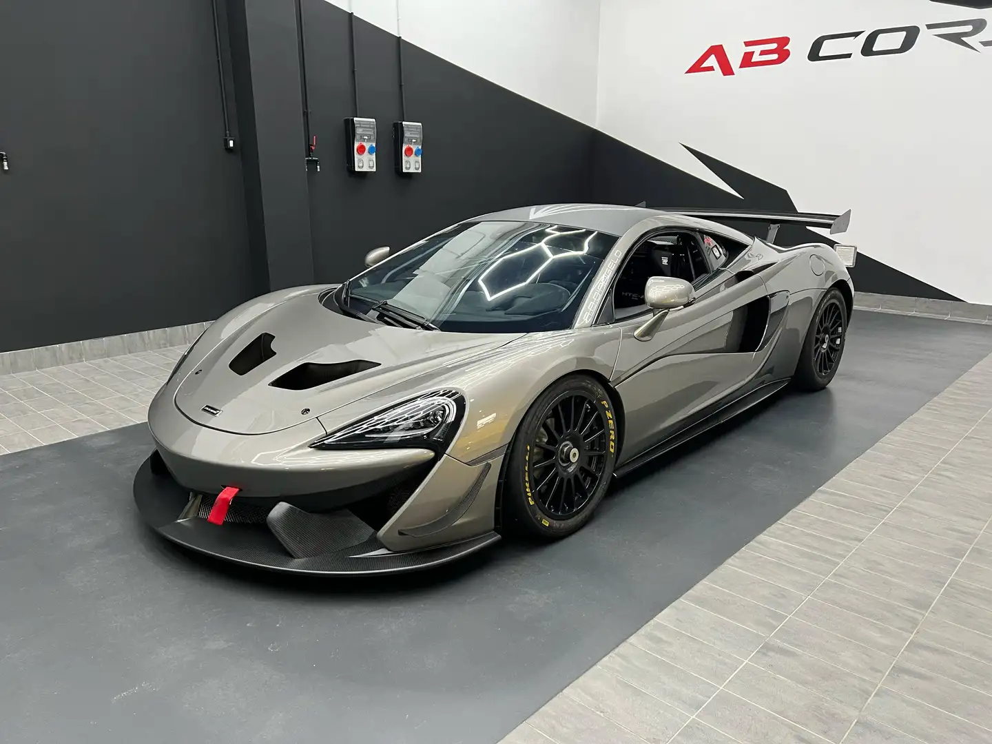 McLaren 570S GT4 - TROPHY ROAD LEGAL Grau - 2
