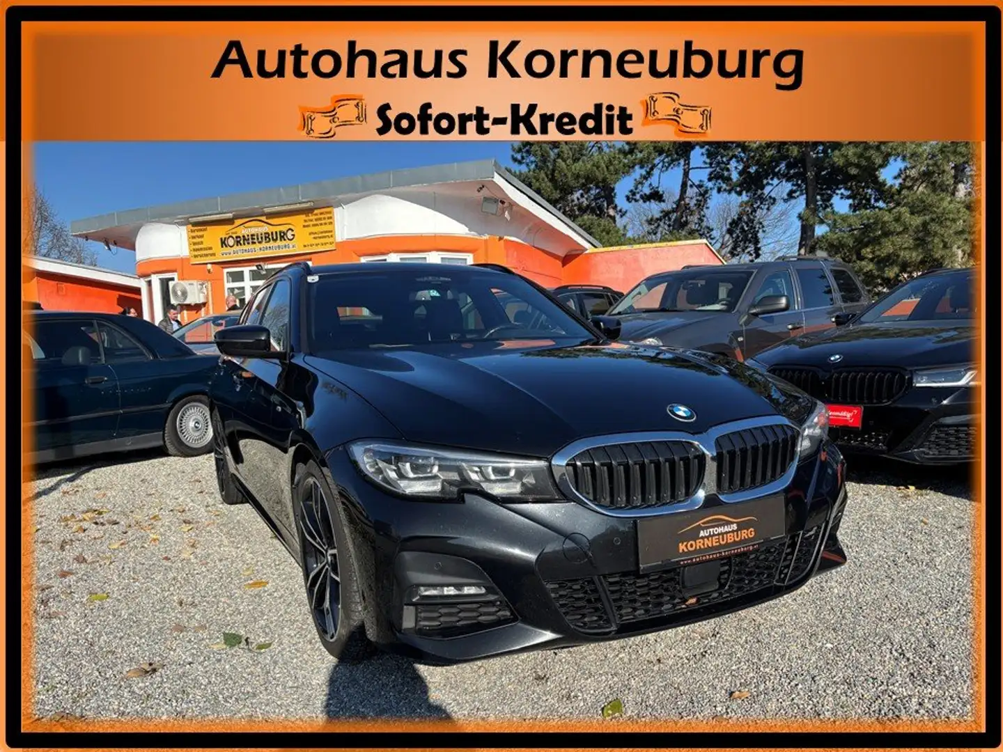 BMW 320 d ///M-Paket *1.Besitz*Allrad*Leder*NAVI*LED*LHZG* Schwarz - 1
