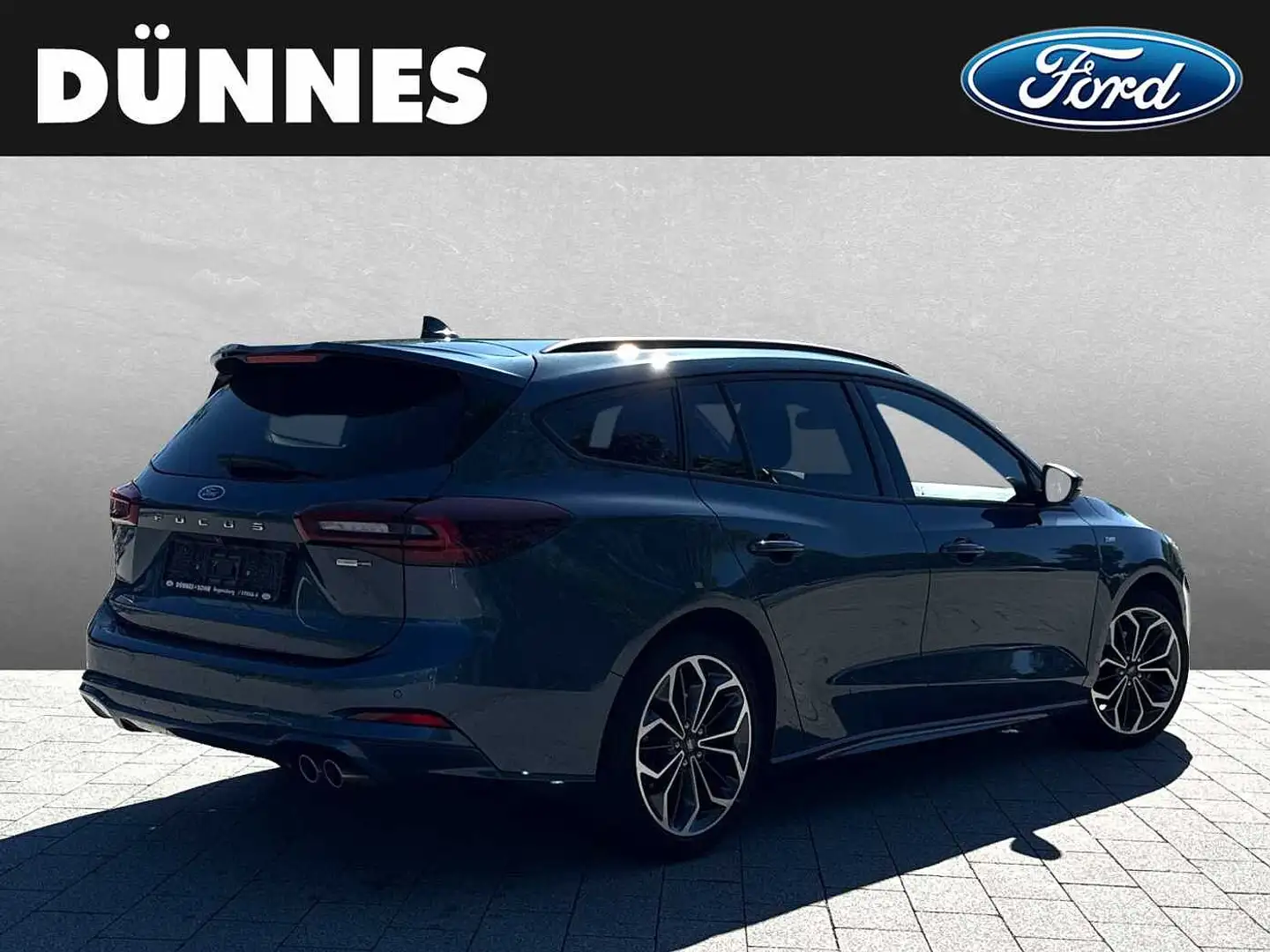 Ford Focus Turnier 1.0 EcoBoost Hybrid ST-LINE VIGNALE Blau - 2