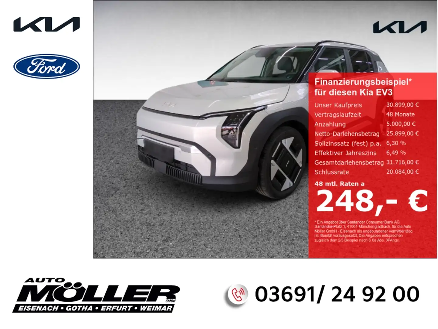 Kia EV3 58,3 Earth P3-P8 Drive Upgrade Business 19'' 360° Argintiu - 1