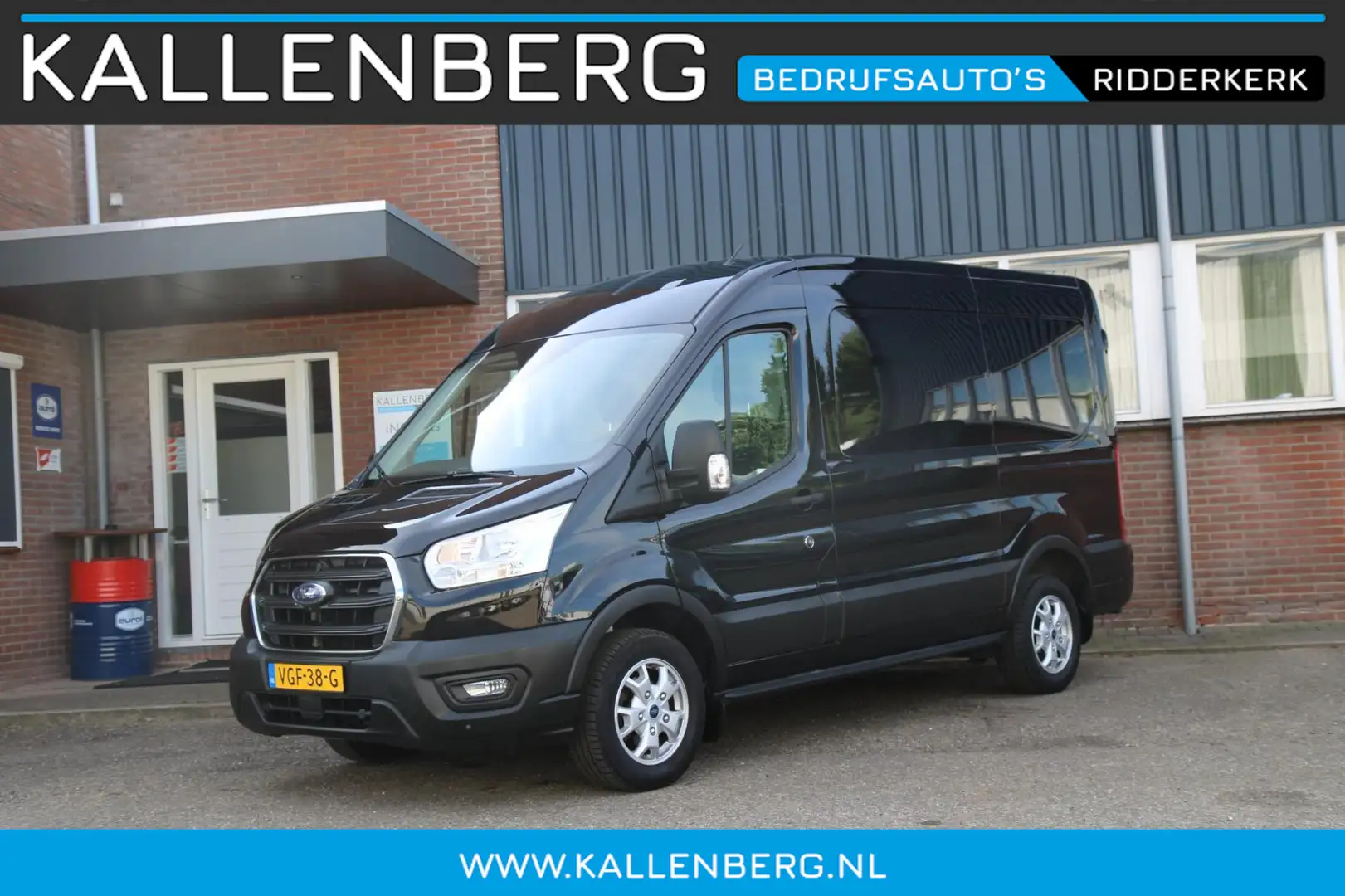 Ford Transit 310 2.0 TDCI L2H2 LIMITED / Trekhaak / Camera / Sy Black - 1