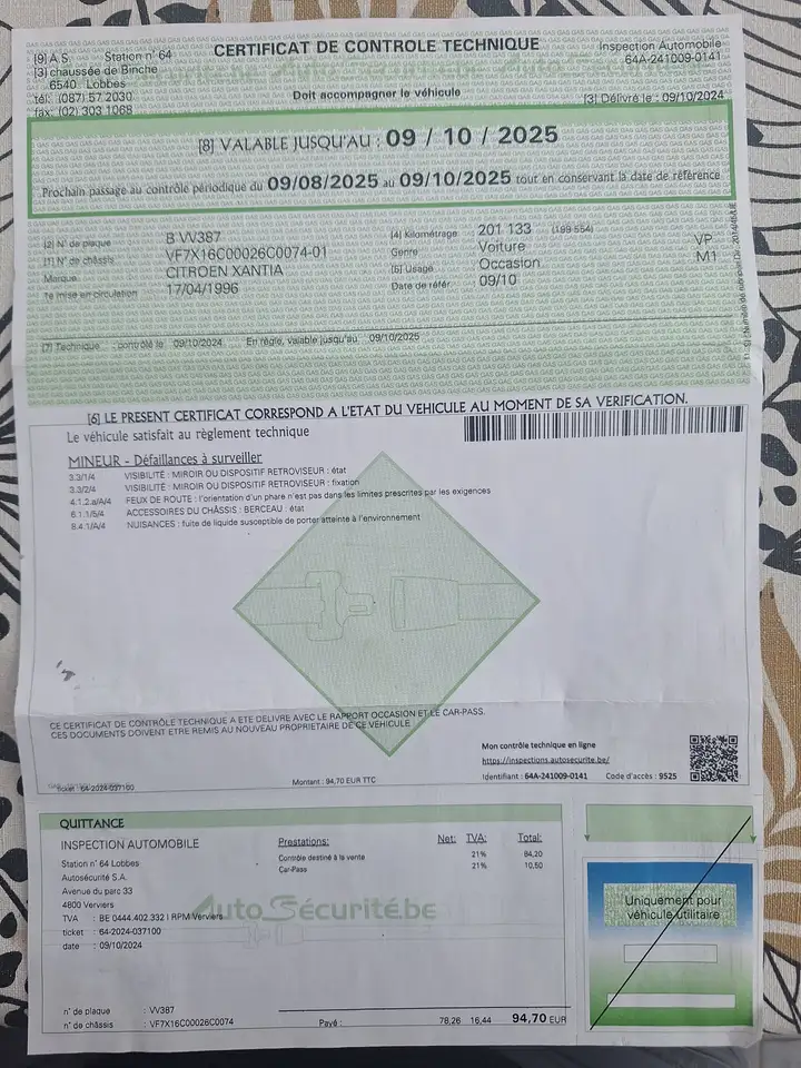 Citroen Xantia 1.8i 16v SX, foto 8