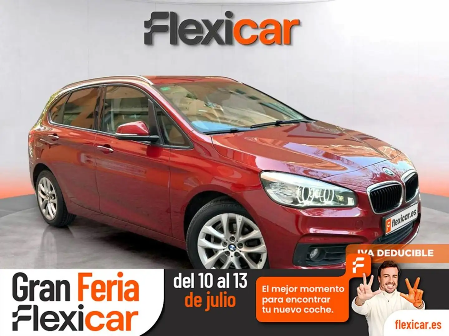 BMW 218 218d Rood - 1