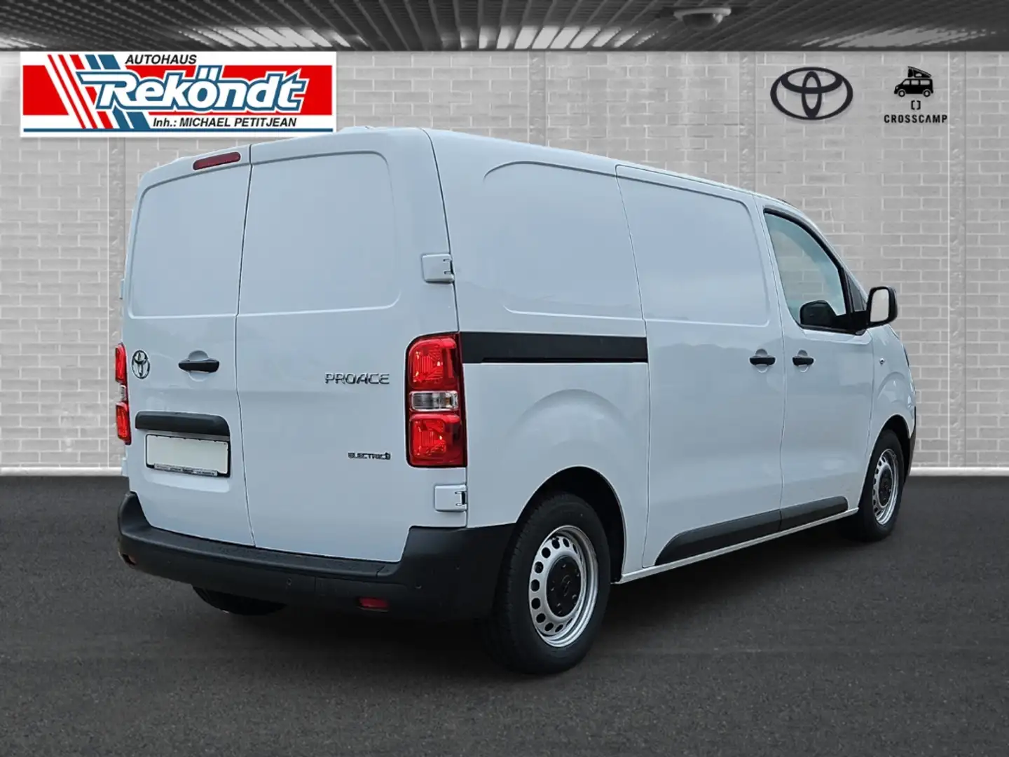 Toyota Proace L1 Kasten Electric Meister, Kamera, Tempoma Wit - 2