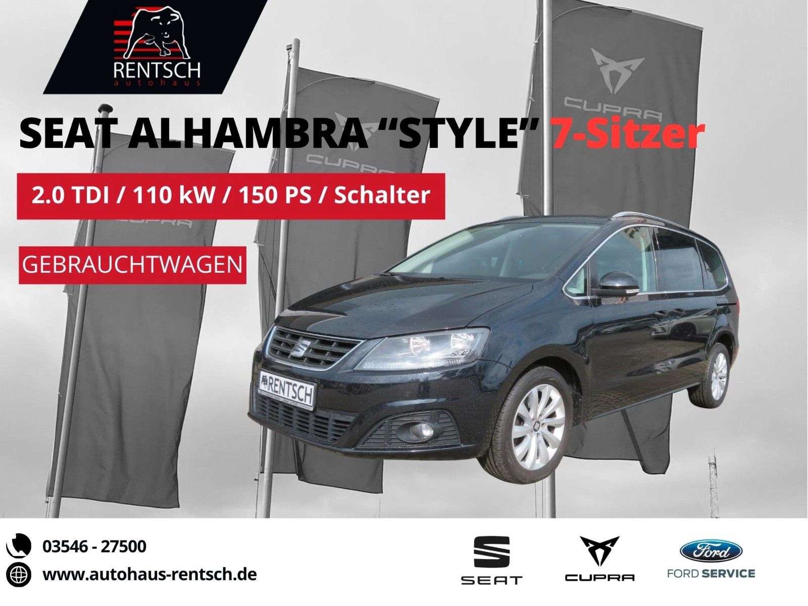Second hand Seat Alhambra 2.0