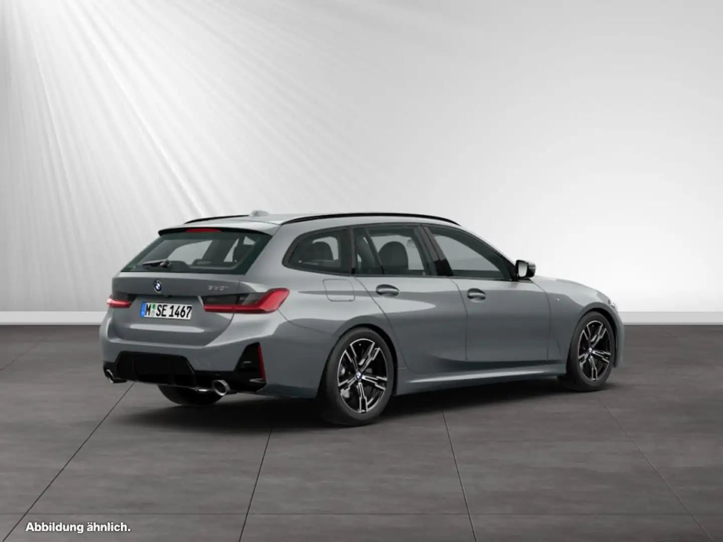 BMW 330 i xDrive Touring Allrad|M Sport|Stop&Go|HiFi Gris - 2
