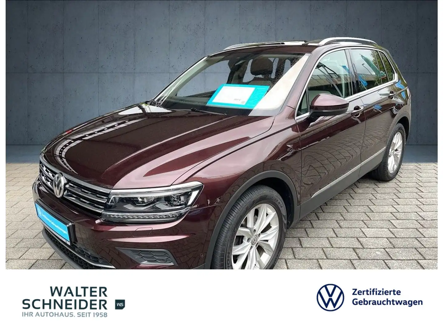 Volkswagen Tiguan 2.0 TDI DSG 4Motion Highline Navi AHK Pan Rot - 1