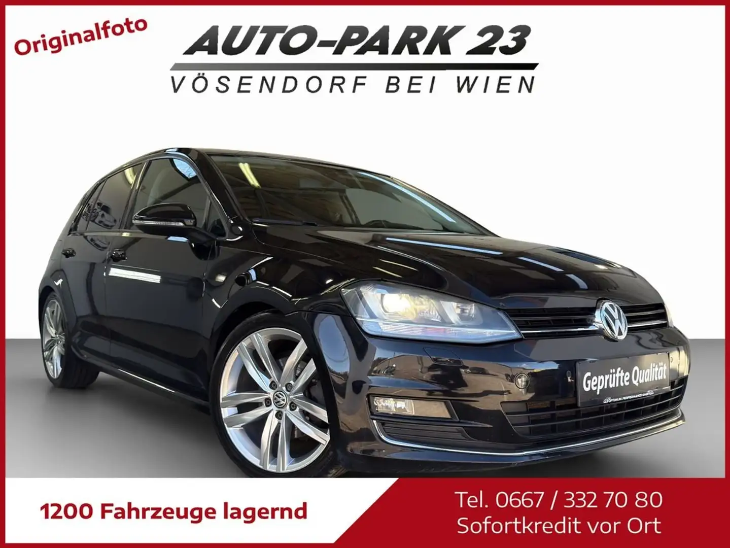 Volkswagen Golf Sky 1,4 BMT TSI DSG**PANORAMADACH*NAVI*MOD2014 Schwarz - 1