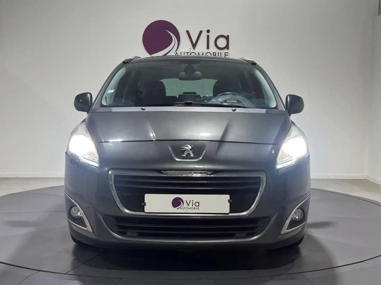 Peugeot 5008 2.0 BlueHDi 150ch S\u0026amp;S BVM6 Allure - Entretien complet - Gris - 2