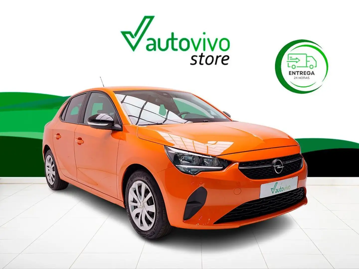 Opel Corsa 1.2 XEL S/S Edition 75 Naranja - 1