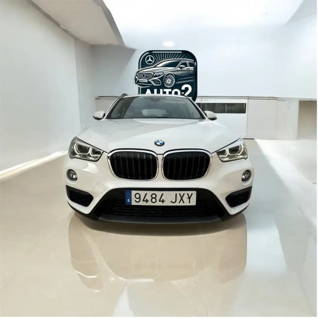 BMW X1 sDrive 18dA Blanco - 1