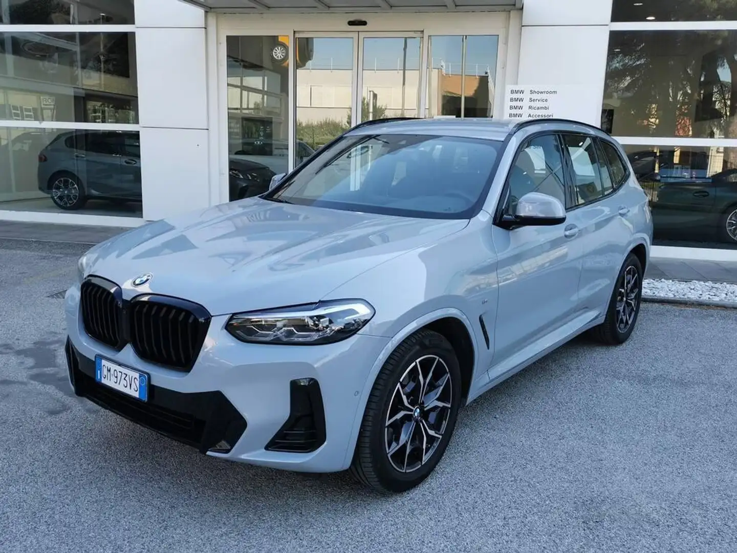 BMW X3 xdrive20d mhev 48V Msport auto Grigio - 1