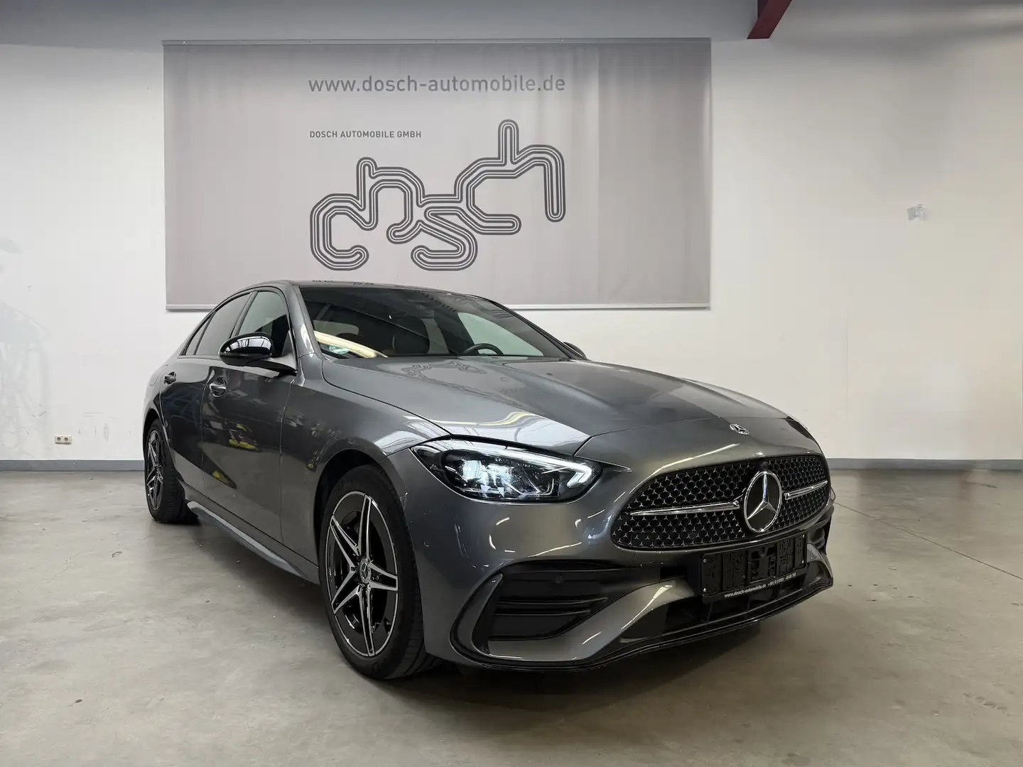 Mercedes-Benz C 300 e AMG /KAMERA/PANO/SpoSi/Sitzhz./AMBIENTE Gris - 1