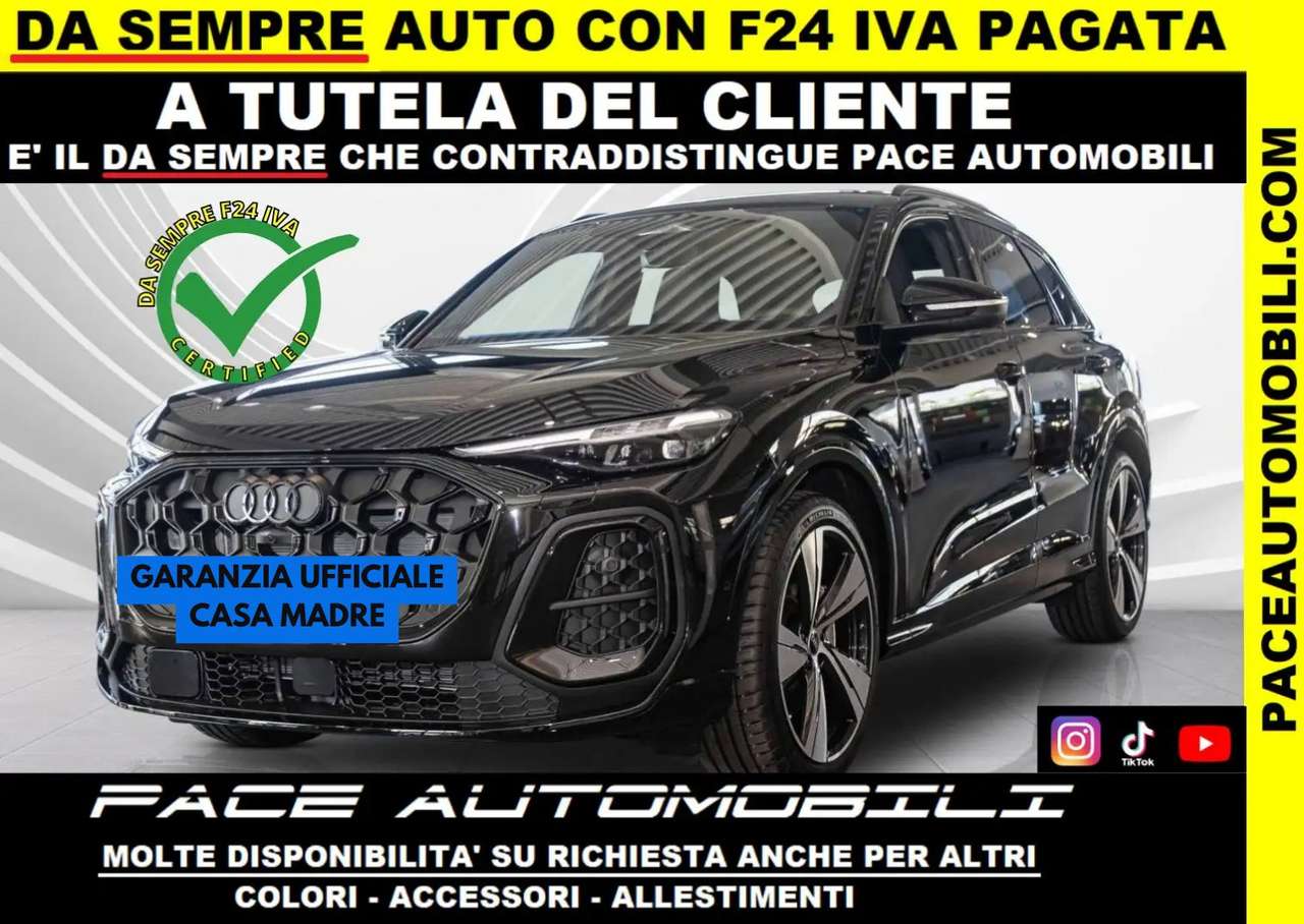 Audi Q5 40D SLINE S LINE S-LINE 21"PELLE Q4 TETTO BLACK