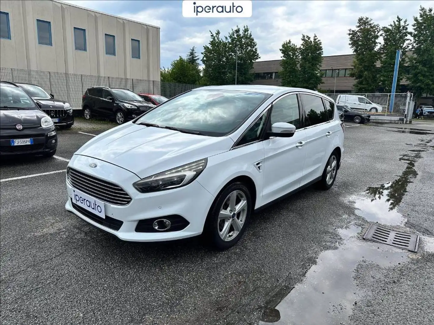 Ford S-Max 2.0 tdci titanium s&s 180cv powershift Biały - 1