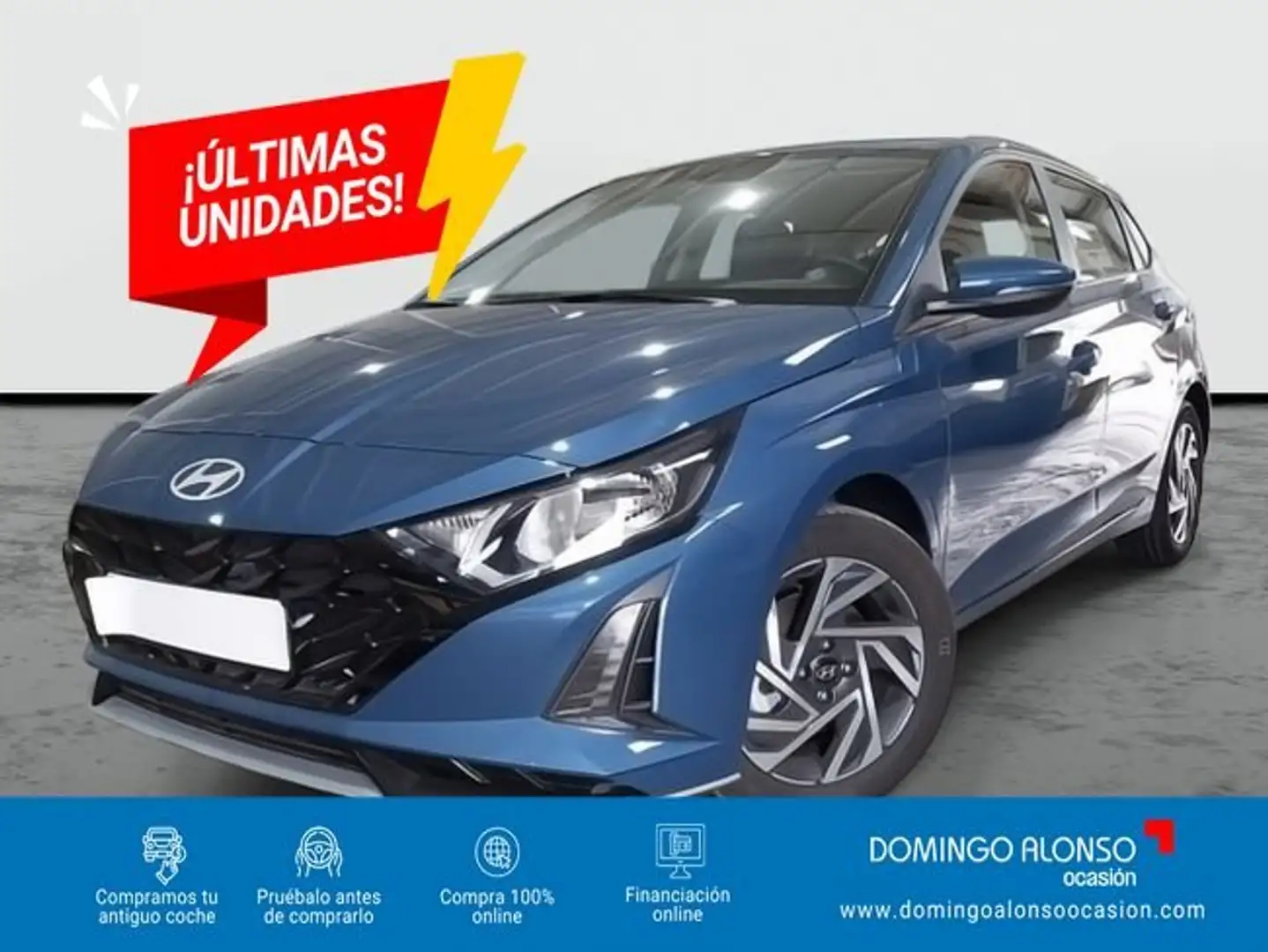Hyundai i20 FL 1.0 T-GDi 73,5 kW (100 CV) Híbrido 48V DCT7 2W Azul - 1