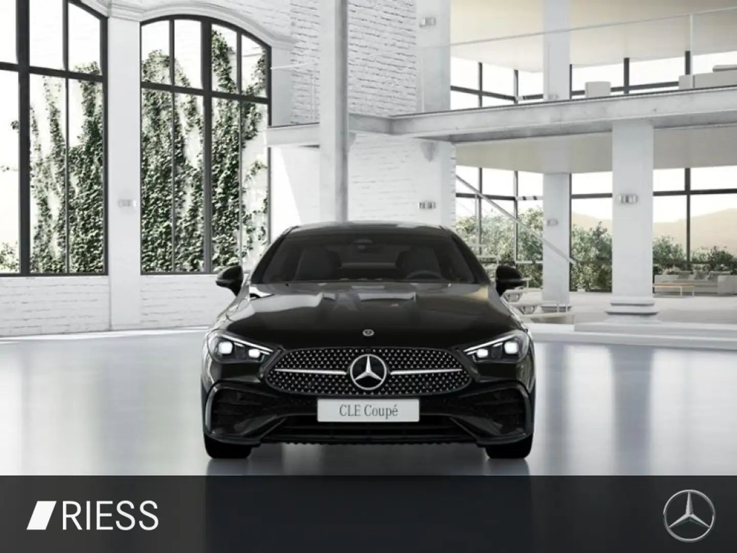 Mercedes-Benz CLE 220 d Coupé AMG Sport Night Distr Pano W-Paket Schwarz - 2