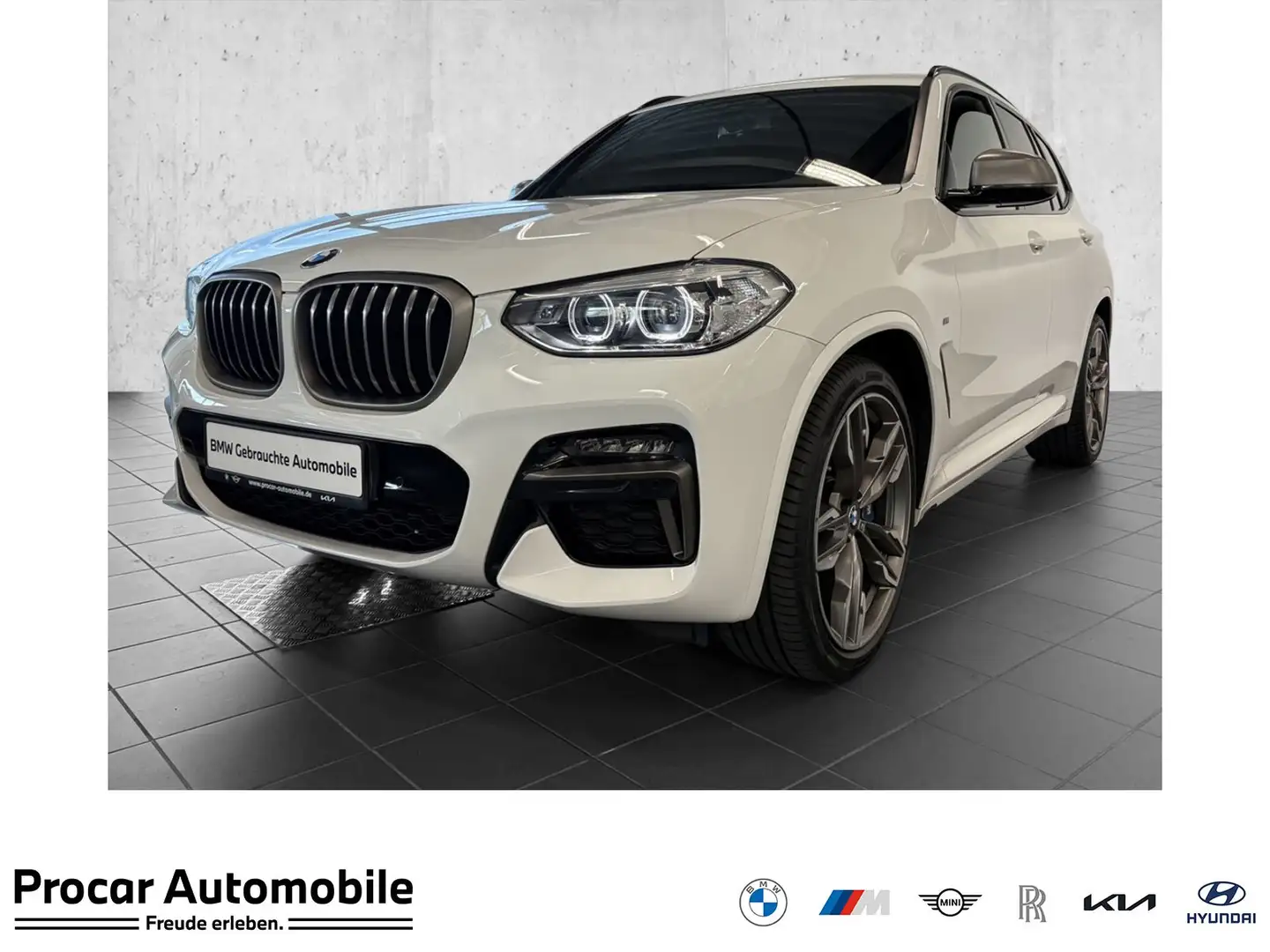 BMW X3 M 40d M Sport HUD NAVI Standh. LED PDC V+H LM Bianco - 1