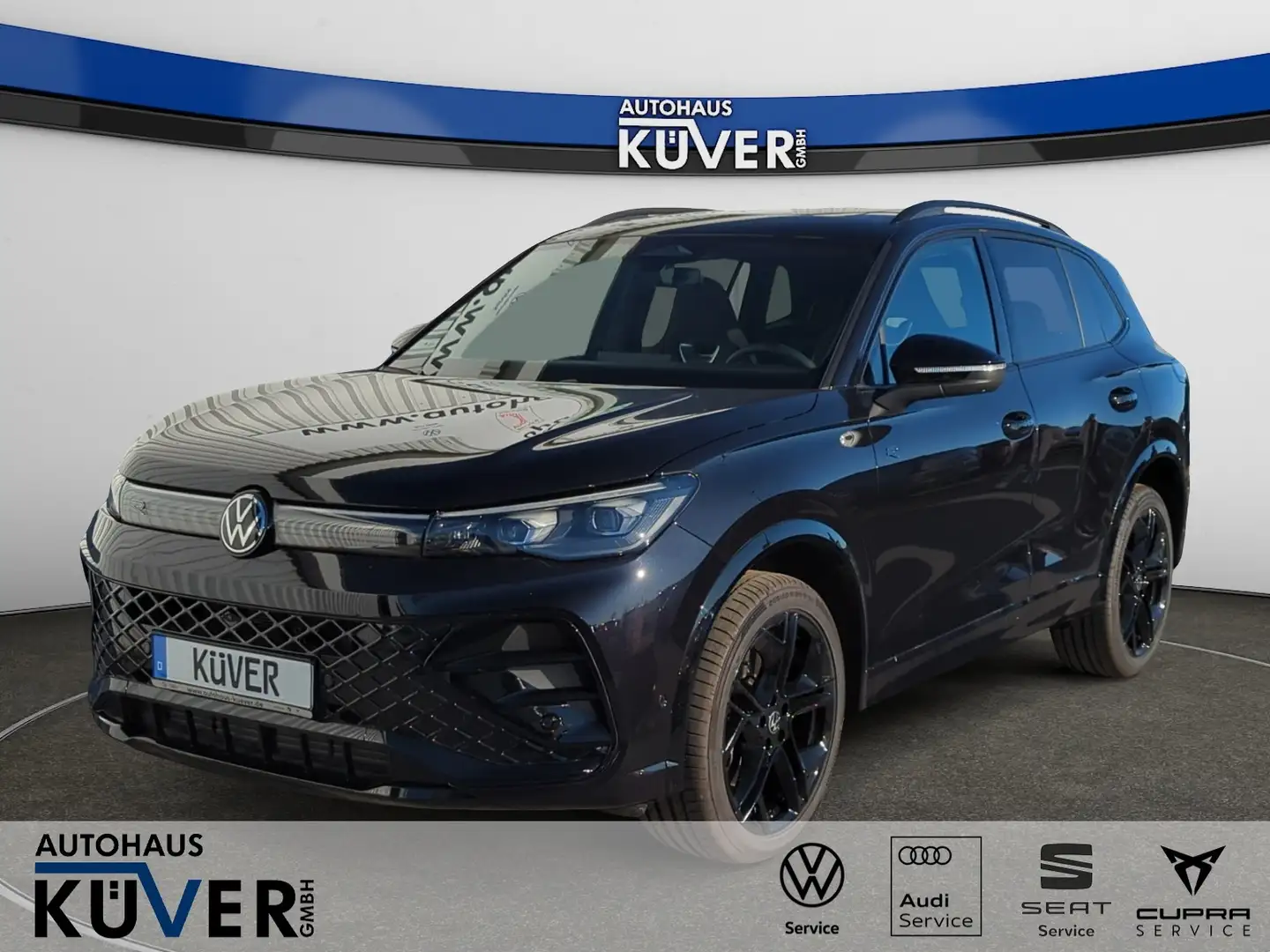Volkswagen Tiguan R-Line 2,0 TDI DSG 4M+Navi+Pano+ACC+AHK Schwarz - 1