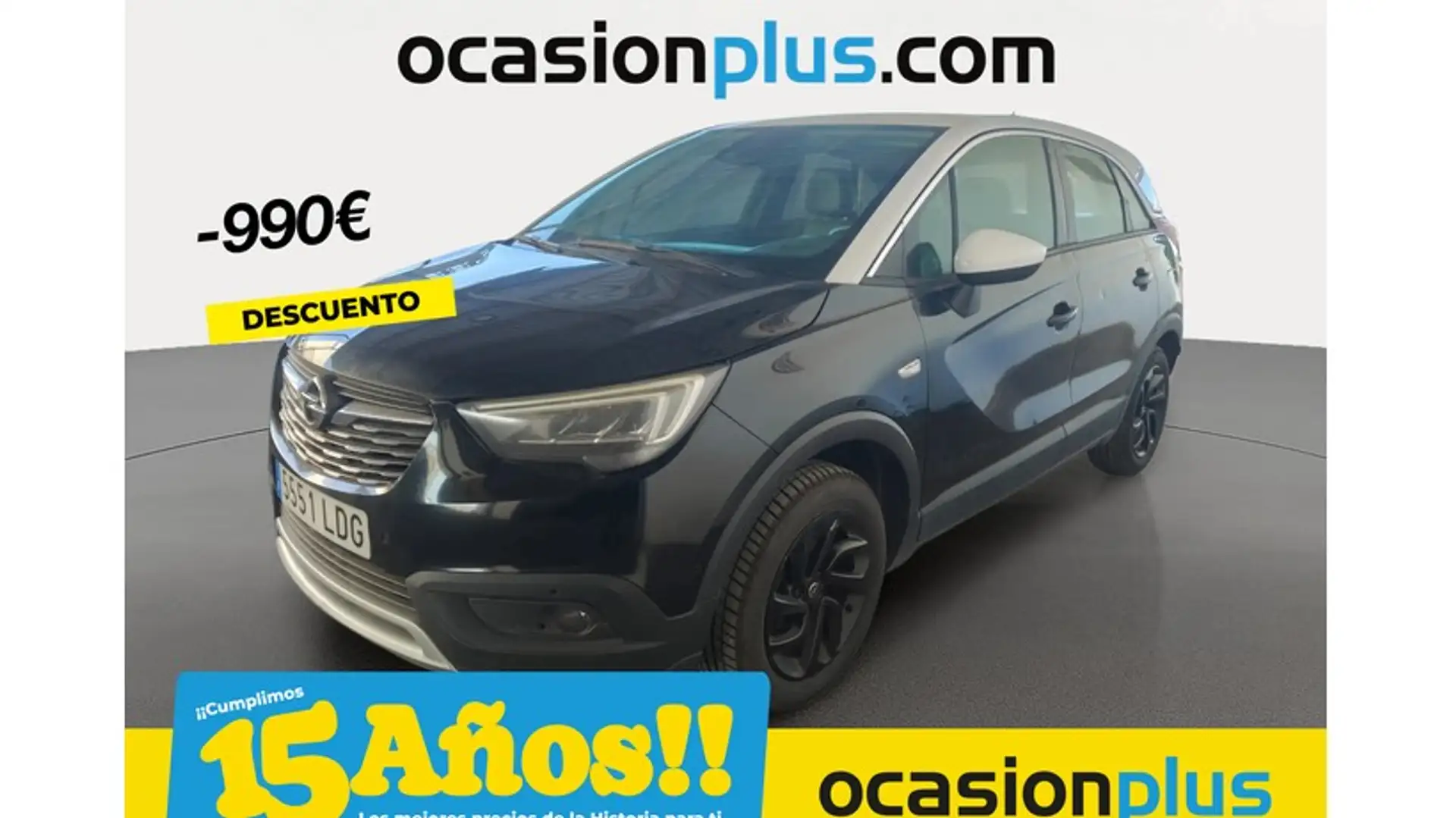 Opel Crossland X 1.2T S&S Innovation 130 Aut. Zwart - 1