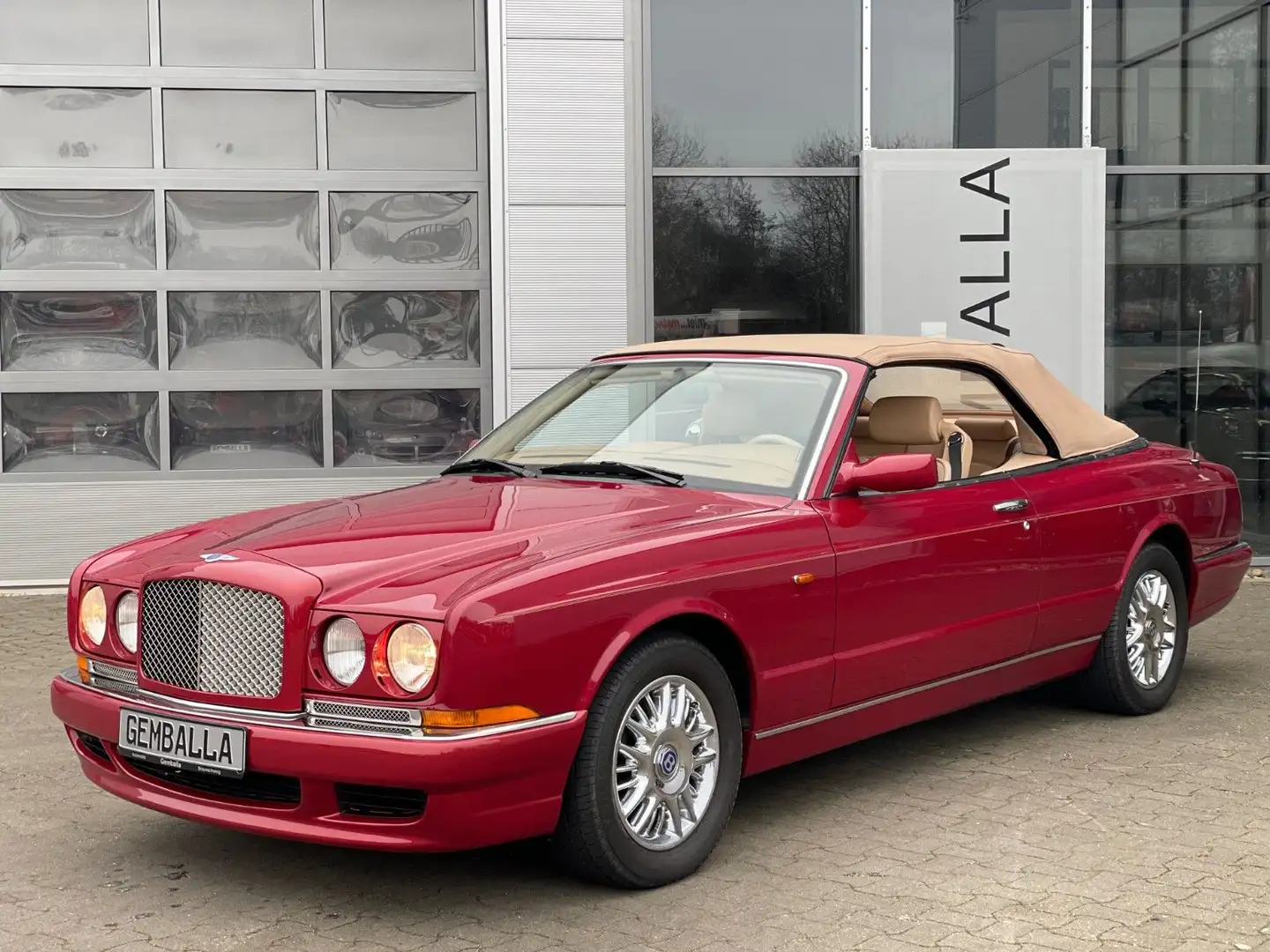 Bentley Azure AZURE CABRIOLET, SCHECKHEFT, MWST., TOP ZUSTAND Roşu - 1