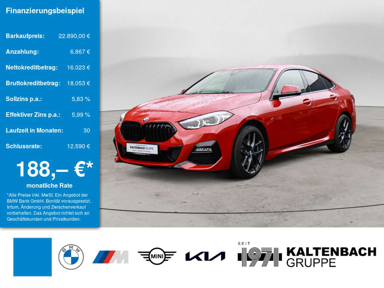 BMW 218 — BMW 218 Gran Coupe M-Sport LED ACC W-LAN NAVI SHZ