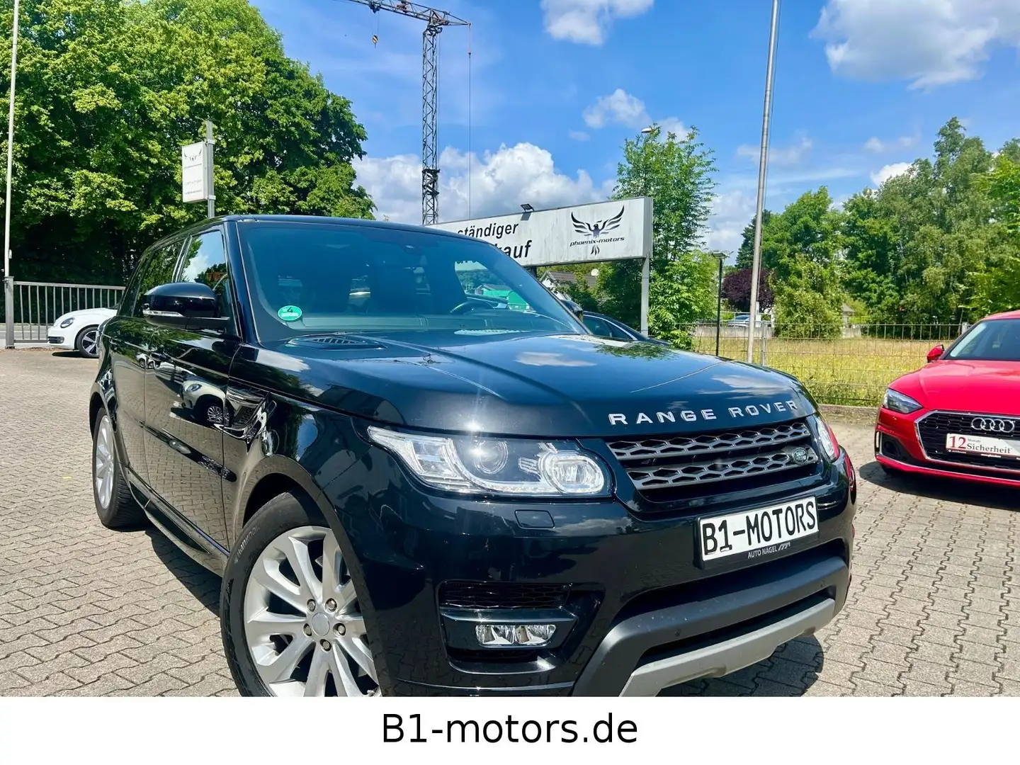 Land Rover Range Rover Sport SE*Leder*Pano*AHK schwenk*1.HD Schwarz - 1