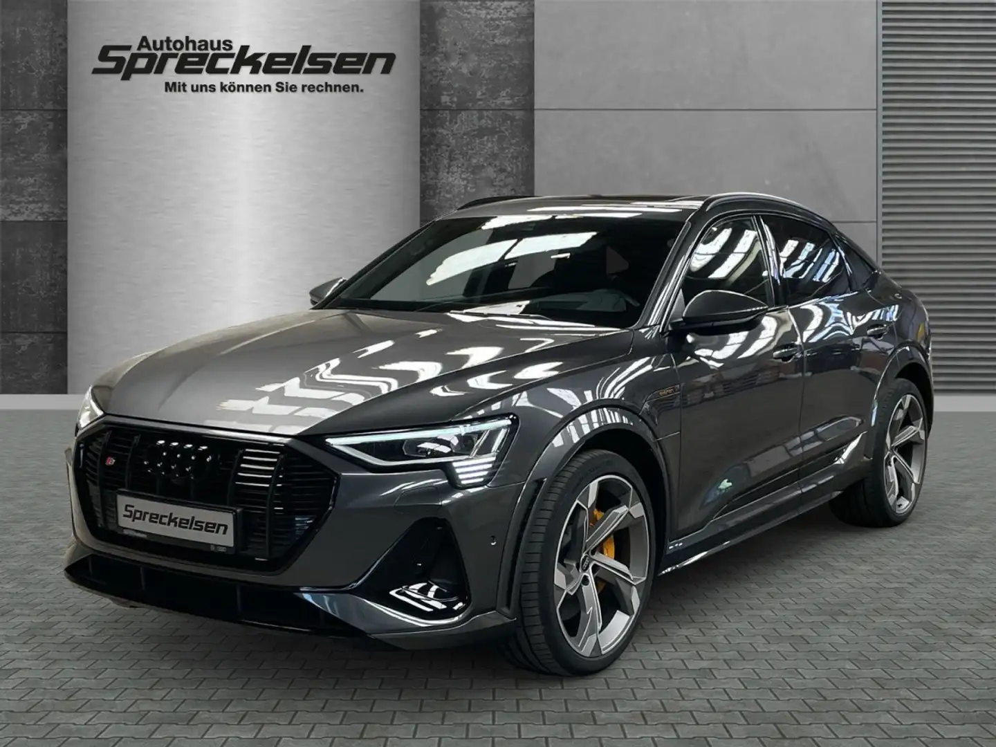 Audi e-tron Sportback S quattro++AHK++Vollleder++Sound++Tourpa Gris - 1