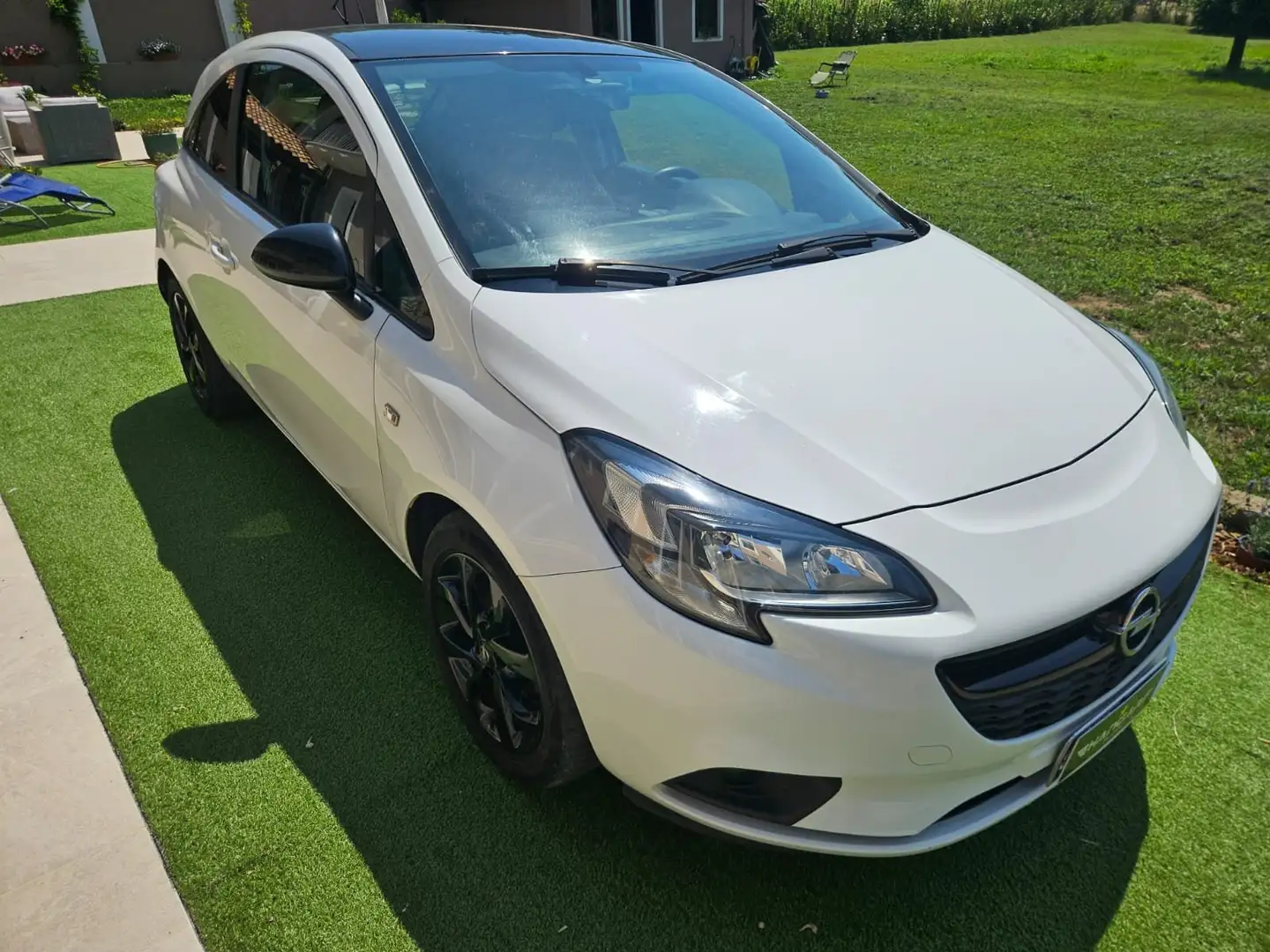 Opel Corsa Corsa V 2015 3p 1.4 b-Color Gpl 90cv Blanc - 2